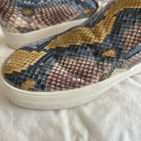 Steve Madden snakeskin print platform slip Ons size 7 - Picture 5 of 7
